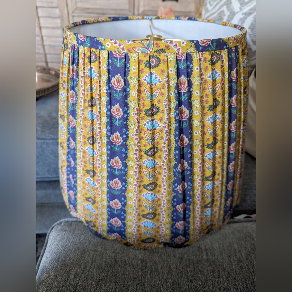 Vintage country french fabric shade